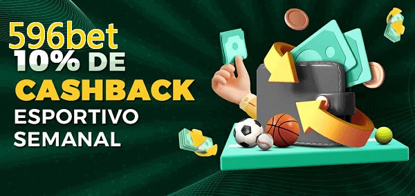 10% de bônus de cashback na 596bet